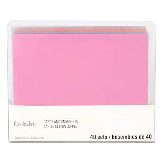 Shimmer Cards & Envelopes by Recollections
